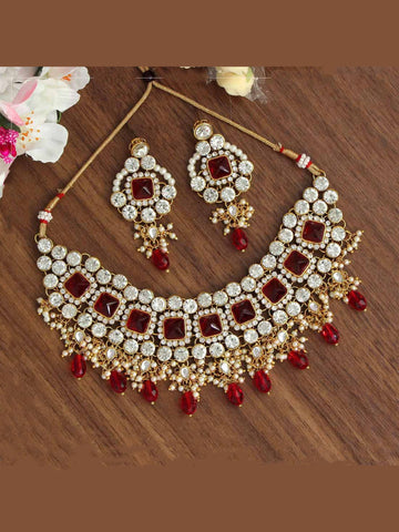 Kundan artificial deals jewellery set